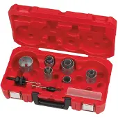 Milwaukee Bi-Metaal aannemers gatzaagset. Aannemer Gatzaag Set - 14PC - 4932464720