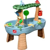 Step2 Dino Showers watertafel met 13-delige accessoireset | Waterspeelgoed voor kind | Activiteitentafel met water voor de tuin