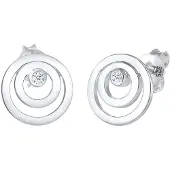 Elli DIAMONDS Oorbellen zilver