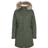 Trespass - Dames Faithful Waterdichte Jas (Groen)