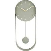 Karlsson Wandklok Pendulum Charm groen - Ø 20 x 50cm