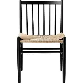 FDB Møbler J80 stoel Beech black painted-nature