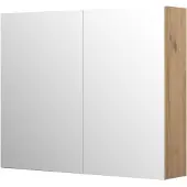 Aquazuro Spiegelkast Napoli - 90cm - Scandinavische Eik - Softclose