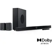 Teufel CINEBAR 11 Surround voor Dolby Atmos "4.1-Set" Soundbar Zwart