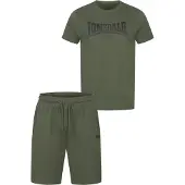 Lonsdale Joggingpak olijfgroen / zwart