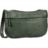 Harold's Leren Schoudertas Submarine Shoulderbag Zip Green Donkergroen