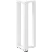 vidaXL Eettafelpoten 2 st T-vormig 70x35x(72-73) cm staal wit
