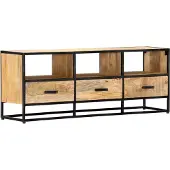 vidaXL Tv-meubel 120x30x45 cm massief mangohout