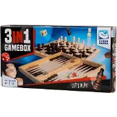 Clown Games - 3 in 1 Spellendoos Hout