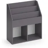 Vicco Luigi Boekenkast – 72 x 79 cm Grijs
