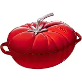 Staub Gietijzeren Braadpan Tomaat Ø25cm / 3L 'La Cocotte'