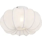 QAZQA Japandi plafondlamp wit 37cm - Plu Asyesha
