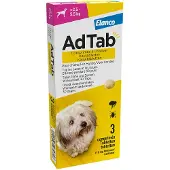 AdTab kauwtablet hond 2,5-5,5 kg 3 tbl
