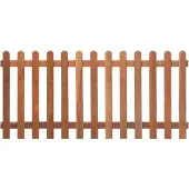 Tuindeco Tuinhek recht hardhout 90 cm