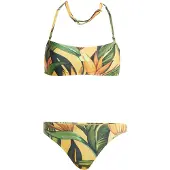Adidas Sportbikini 'x Farm Rio' geel / groen / oranje / zwart