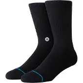 Stance Icon Crew Socks Black