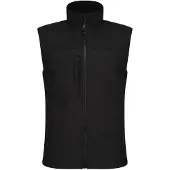 Regatta Heren Flux Softshell Bodywarmer / Mouwloos Jasje Waterafstotend en Windbestendig (Allemaal zwart)