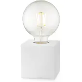 Home Sweet Home Dry 10 tafellamp vierkant - wit