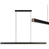 Toolight Hangende Plafondlamp App1448-cp Black 100cm