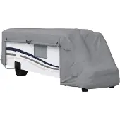 vidaXL Camperhoezen 870x235x275 cm vliesvlies grijs