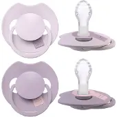 Difrax Dynamic Fopspeen 18m+ Prime Lilac/violet 2 St Fopspeen
