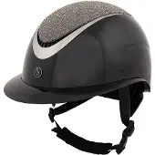 Br Rijhelm Thèta Glamourous Glossy 52/54 Zwart/Gunmetal