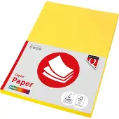 Quantore Kopieerpapier col-100 a4 80gr geel | 10 stuks