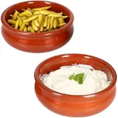 MamboCat Set van 2 cazuela klei kommen Berlijn bol 18cm - 99514