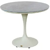 Oosterik Home Bridgeport dining tafel sunny creme dia. 90 cm
