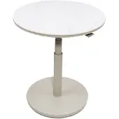 Oosterik Home Padroni verstelbare bijzettafel sunny creme stone dia. 59 cm