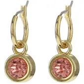 Biba 80313 Oorhangers goud Roze Peach