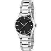 Gucci YA126573 G-Timeless zwarte wijzerplaat Unisex horloge