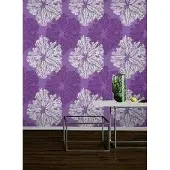 Rasch PAARS ZILVER MODERN BEHANG