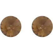 Behave – Dames oorstekers – Smoked Topaz kristal – Klassieke look