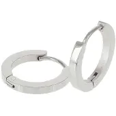 Kalli edelstalen Oorbel 1816 Zilver 16mm