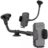 Podec Telefoonhouders Auto Zuignap Telefoonhouder GSM Houder Voor Raam of Dashboard