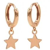 Karma hinged hoops symbool star rosé gold M1905HIN