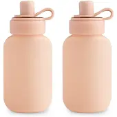 Mushie Siliconen Smoothie Puree Pouch Blush