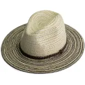 MGO Hoed 'Fowey' donkerbruin / stone grey / wit