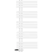 LuxeBath Badkamer radiator middenaansluiting 500x1200 mm wit met onderaansluitset