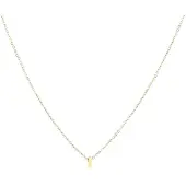 Go Dutch Label Ketting geluk kraal zon Goud N1835-2