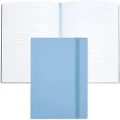 BOSS A5-notitieblok van pastelblauw imitatieleer