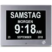 Equivera Dementieklok - Dementie Klok - Dementieklokken - Digitaal - Analoog