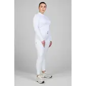 Pikeur Laure Rijbroek Dames Full Grip SD Classic XL Wit