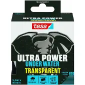 TESA Reparatietape Ultra Power Onderwater transparant 50mmx1 | 5m | 6 stuks