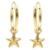 Karma Hoops Oorbel Symbols Polestar Goudplated M2875