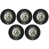 Equivera Huisthermometer - Kamerthermometer - Binnenshuis - Digitale Thermometer - Hygrometer
