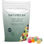 Naturecan Zure CBD Gummies - 25 mg - 30 gummies - Breedspectrum CBD - Fruitige Smaak
