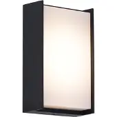 QAZQA Moderne buiten wandlamp zwart incl. LED IP65 - Packet