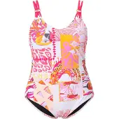 Ulla Popken Badpak gemengde kleuren / offwhite